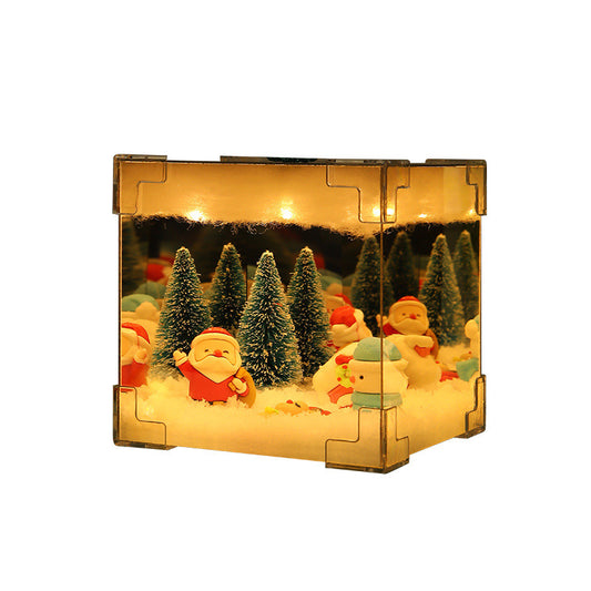 Festive Wonderland Light Cube